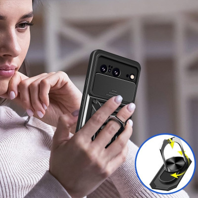 Чохол до мобільного телефона BeCover Military Google Pixel 8 Black (710663)