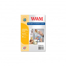 Папір WWM 10x15 magnetic, glossy, 20л (G.MAG.F20)