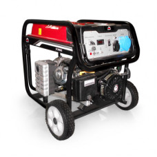 Генератор Vulkan 7,0kW ел.старт, 25л, колеса (SC9000E-II)