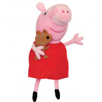 М'яка іграшка Peppa Pig Пеппа с игрушкой (20 см) (25087)