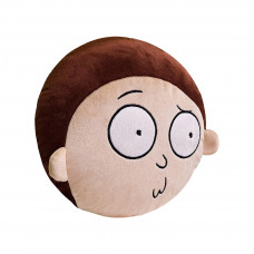 М'яка іграшка WP Merchandise Rick and Morty Morty's face обличчя Ріка 36 см (FRMMORPIL22GN002)