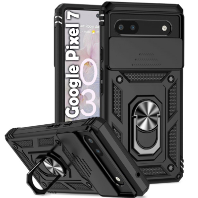 Чохол до мобільного телефона BeCover Military Google Pixel 7 Black (708826)