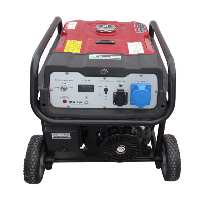 Генератор Vulkan SC6000E-II 1ф 5,0kW, ел.старт, бак-25л, колеса (SC6000E-II)