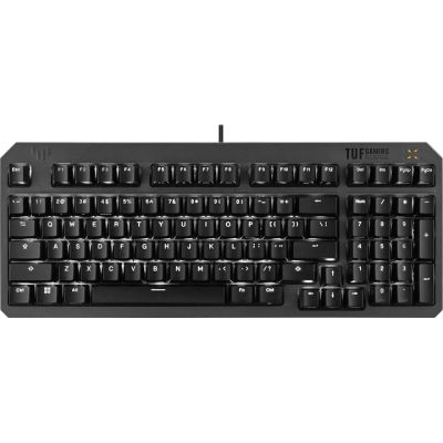 Клавіатура ASUS TUF Gaming K3 Gen II Opti-Mech RGB Red Switches USB UA Black (90MP0390-BKMA00)