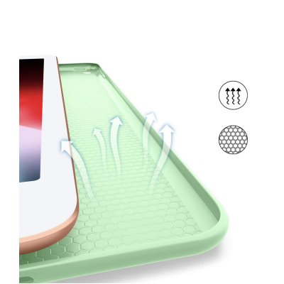 Чохол до планшета BeCover Tri Fold Soft TPU Silicone Apple iPad 10.2 2019/2020/2021 Green (706884)