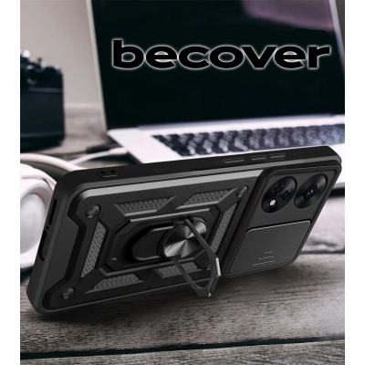 Чохол до мобільного телефона BeCover Military Oppo Reno8 T Black (710023)