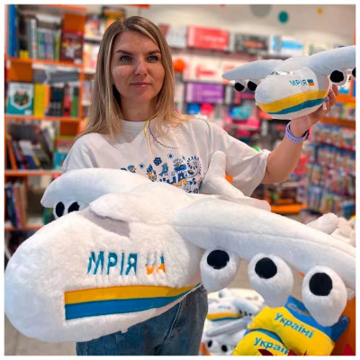 М'яка іграшка Все буде Україна! Літак «Мрія» 2 (00970-52)