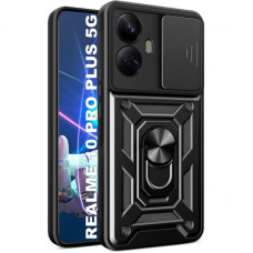 Чохол до мобільного телефона BeCover Military Realme 10 Pro Plus 5G Black (710022)