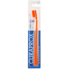 Зубна щітка Curaprox CS 5460 Ultra Soft Ультрам'яка D 0.10 мм Помаранчева з помаранчевою щетиною (CS 5460-05)
