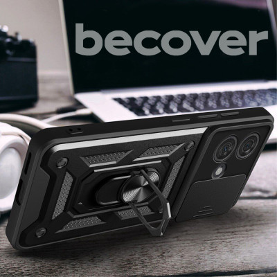 Чохол до мобільного телефона BeCover Military Motorola Edge 40 Neo Black (710677)