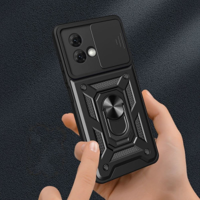 Чохол до мобільного телефона BeCover Military Motorola Moto G84 Black (710675)