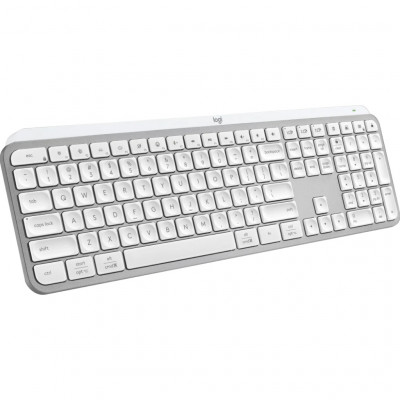 Клавіатура Logitech MX Keys S Wireless UA Pale Grey (920-011588)