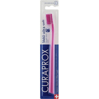 Зубна щітка Curaprox CS 5460 Ultra Soft Ультрам'яка D 0.10 мм Рожева з рожевою щетиною (CS 5460-10)
