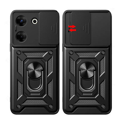 Чохол до мобільного телефона BeCover Military Tecno Camon 20 Pro (CK7n) Black (710003)