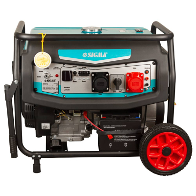 Генератор Sigma 220V/380V 3ф 9.5/10.0kW электрозапуск (5710531)