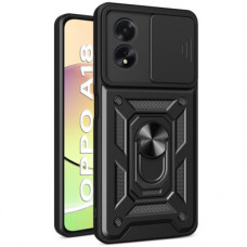 Чохол до мобільного телефона BeCover Military Oppo A18 Black (710712)