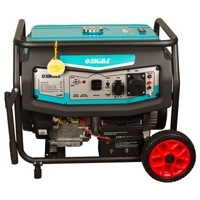 Генератор Sigma 220V 7.5/8.0kW электрозапуск (5710561)