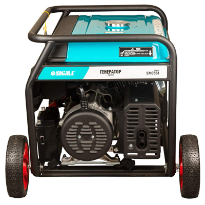 Генератор Sigma 220V 7.5/8.0kW электрозапуск (5710561)