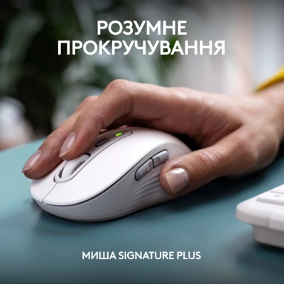 Комплект Logitech MK950 Bluetooth/Wireles UA Off-White (920-012491)