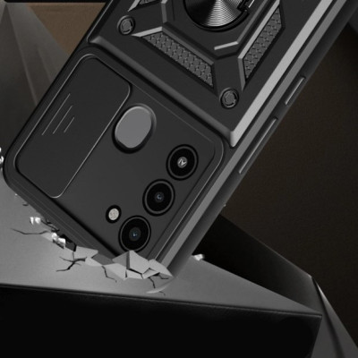 Чохол до мобільного телефона BeCover Military Tecno Spark 8C (KG5) Black (710005)