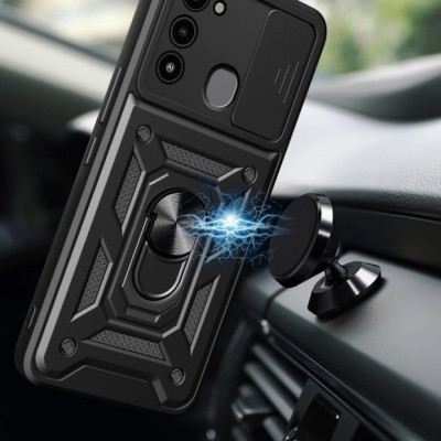 Чохол до мобільного телефона BeCover Military Tecno Spark 8C (KG5) Black (710005)