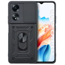 Чохол до мобільного телефона BeCover Military Oppo A38 Black (710714)