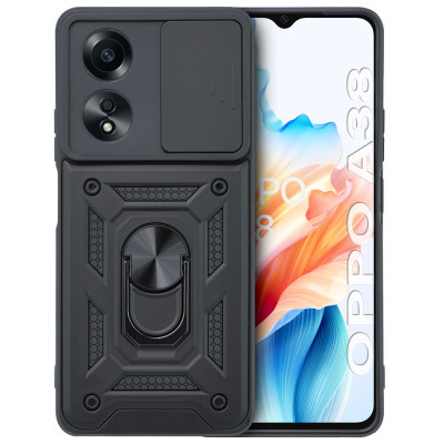 Чохол до мобільного телефона BeCover Military Oppo A38 Black (710714)
