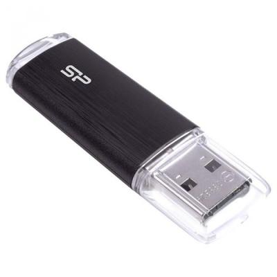 USB флеш накопичувач Silicon Power 8GB Ultima U02 Black USB 2.0 (SP008GBUF2U02V1K)