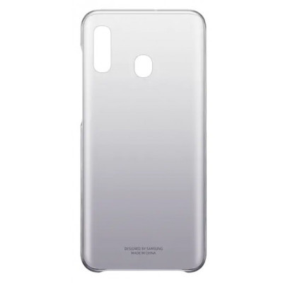 Чохол до мобільного телефона Samsung Galaxy A20 (A205F) Gradation Cover Black (EF-AA205CBEGRU)