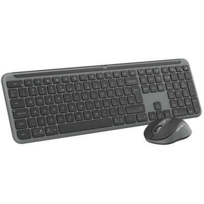 Комплект Logitech MK950 Bluetooth/Wireles UA Graphite (920-012490)