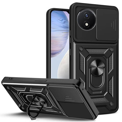 Чохол до мобільного телефона BeCover Military Vivo Y02/Y02A Black (710026)