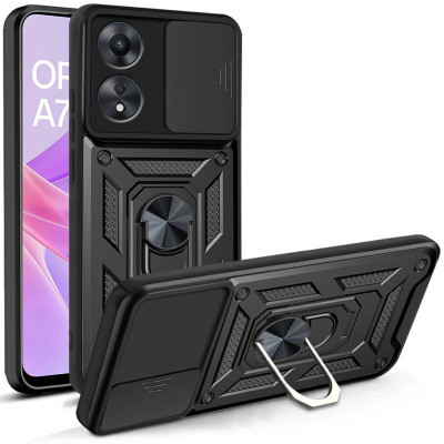 Чохол до мобільного телефона BeCover Military Oppo A78 4G Black (710711)