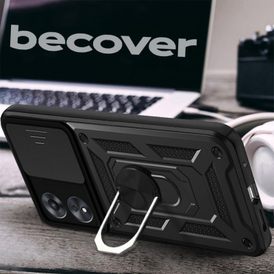 Чохол до мобільного телефона BeCover Military Oppo A78 4G Black (710711)