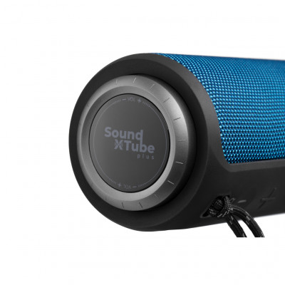 Акустична система 2E SoundXTube Plus TWS MP3 Wireless Waterproof Blue (2E-BSSXTPWBL)