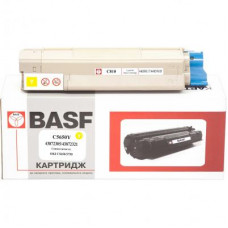 Тонер-картридж BASF OKI C5650/5750 Yellow 43872305/43872321 (KT-C5650Y)