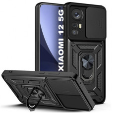 Чохол до мобільного телефона BeCover Military Xiaomi 12 5G Black (710019)