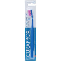 Зубна щітка Curaprox CS 5460 Ultra Soft Ультрам'яка D 0.10 мм Темно-синя з рожевою щетиною (CS 5460-22)