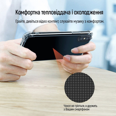 Чохол до мобільного телефона BeCover Anti-Shock Honor X6a Clear (710600)