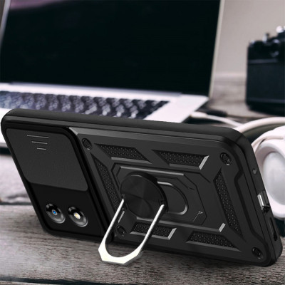 Чохол до мобільного телефона BeCover Military Motorola Moto E13 Black (709101)