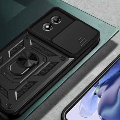 Чохол до мобільного телефона BeCover Military Motorola Moto E13 Black (709101)