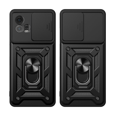Чохол до мобільного телефона BeCover Military Motorola Moto G72 Black (709095)