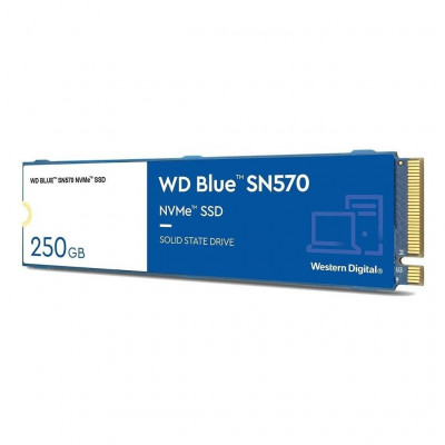 Накопичувач SSD M.2 2280 250GB SN570 WD (WDS250G3B0C)