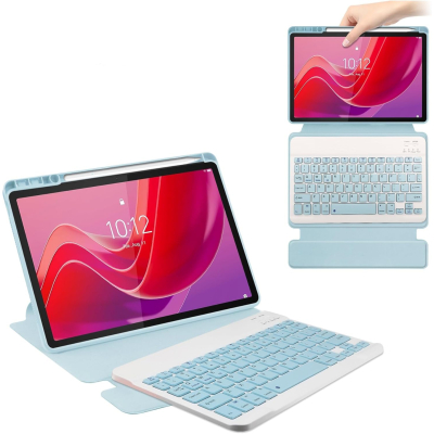 Чохол до планшета BeCover 360° Rotatable + Keyboard Lenovo Tab M11 (2024) TB-TB330FU/Xiaoxin Pad 11 (2024) 11