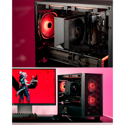 Кулер до процесора PcCooler RZ400 V2 BK