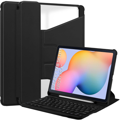 Чохол до планшета BeCover 360° Rotatable + Keyboard Samsung Tab S6 Lite (2024) 10.4
