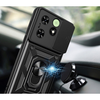 Чохол до мобільного телефона BeCover Military Tecno Spark 20C (BG7n) Black (710685)