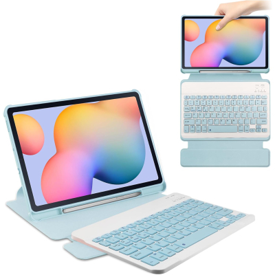 Чохол до планшета BeCover 360° Rotatable + Keyboard Samsung Tab S6 Lite (2024) 10.4