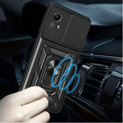 Чохол до мобільного телефона BeCover Military Xiaomi Redmi Note 12S Black (710008)