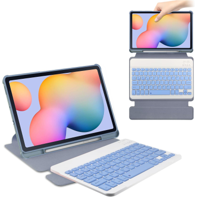 Чохол до планшета BeCover 360° Rotatable + Keyboard Samsung Tab S6 Lite (2024) 10.4