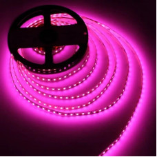 Світлодіодна стрічка LED-STIL 9,6 Вт/м 2835 120 діодів IP33 12 Вольт 100 lm Рожевий колір свічення (DFN2835-120A-IP33-P)